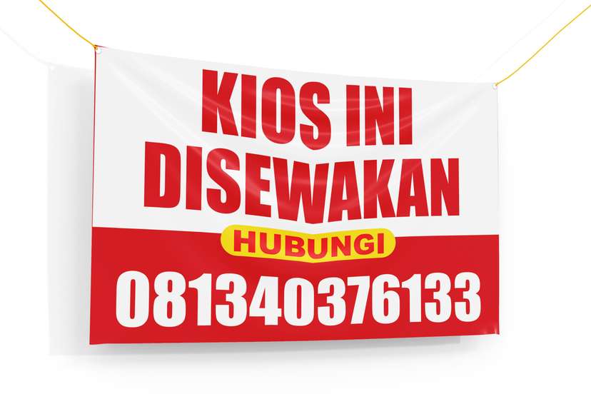 Banner Informasi Tempat Kios Dijual/Disewakan - Image 1