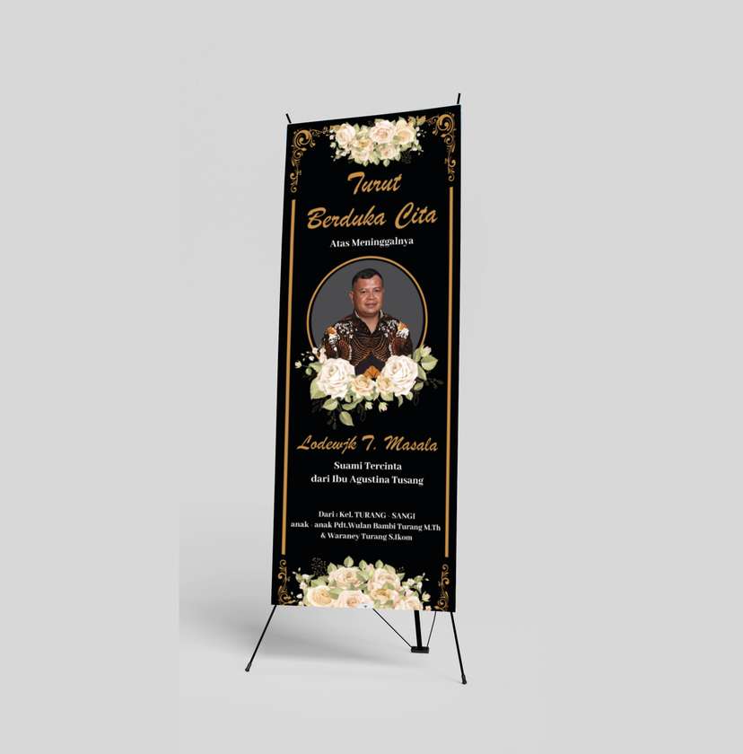 Banner duka tema hitam dan gold - Image 1