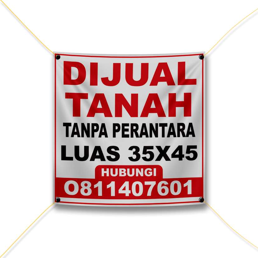 Banner Informasi Tanah / Lahan Dijual  - Image 1