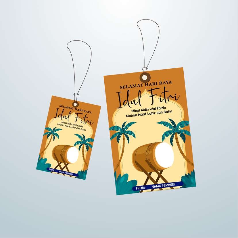 HangTag Ramdhan Coklat - Image 1