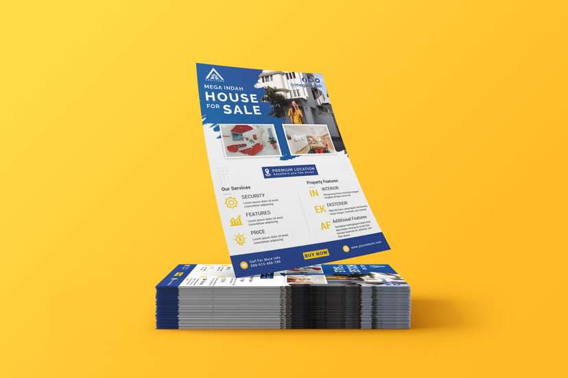 Brosur Flyer Properti Modern - Image 1