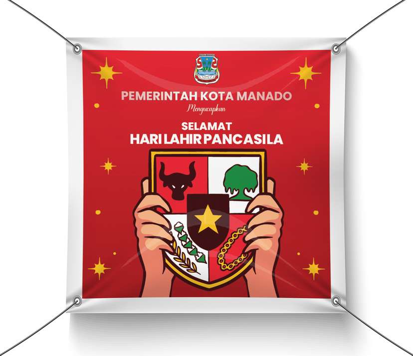 Banner Ucapan Selamat Hari Pancasila - Image 1