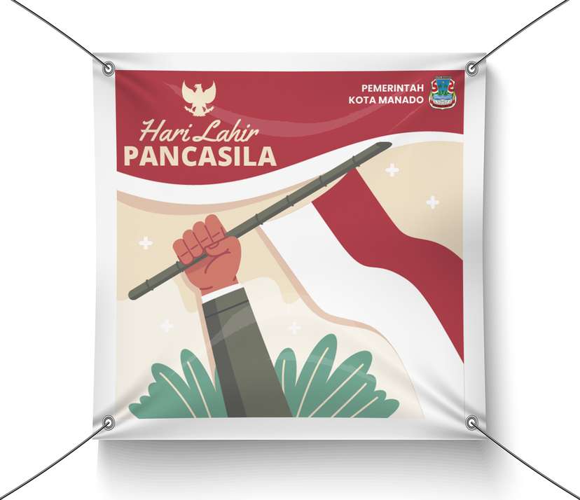 Banner Ucapan Selamat Hari Pancasila - Image 1