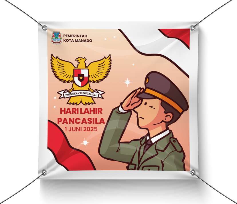 Banner Ucapan Selamat Hari Pancasila - Image 1