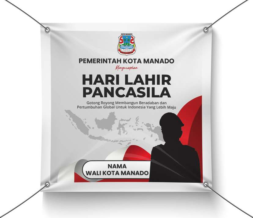 Banner Ucapan Selamat Hari Pancasila - Image 1