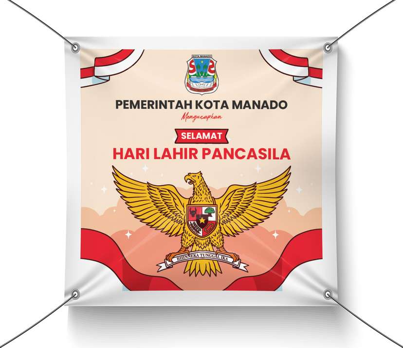 Banner Ucapan Selamat Hari Pancasila - Image 1
