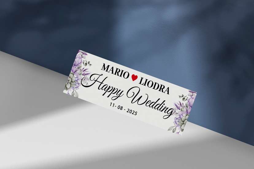 Wedding Plat Elegan Flower - Image 1