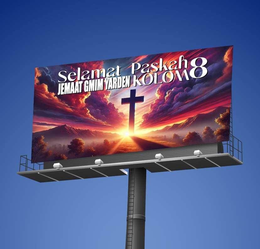Design Baliho Paskah yang Penuh Makna - Image 1
