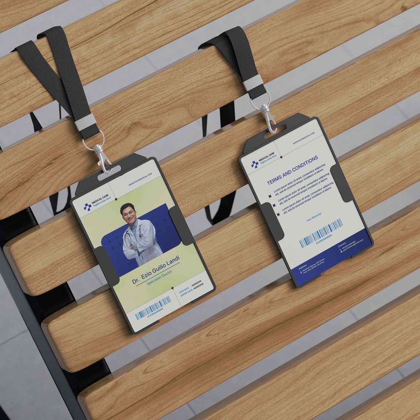 ID Card Profesional untuk Tenaga Medis Modern! 🩺 - Image 1