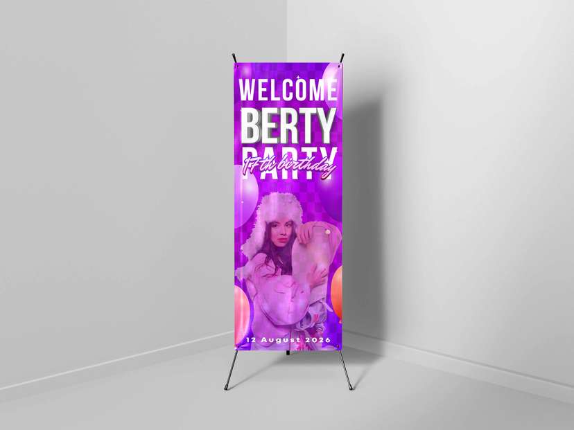 X-Banner Welcome 17th Birthday Celebration - Image 1