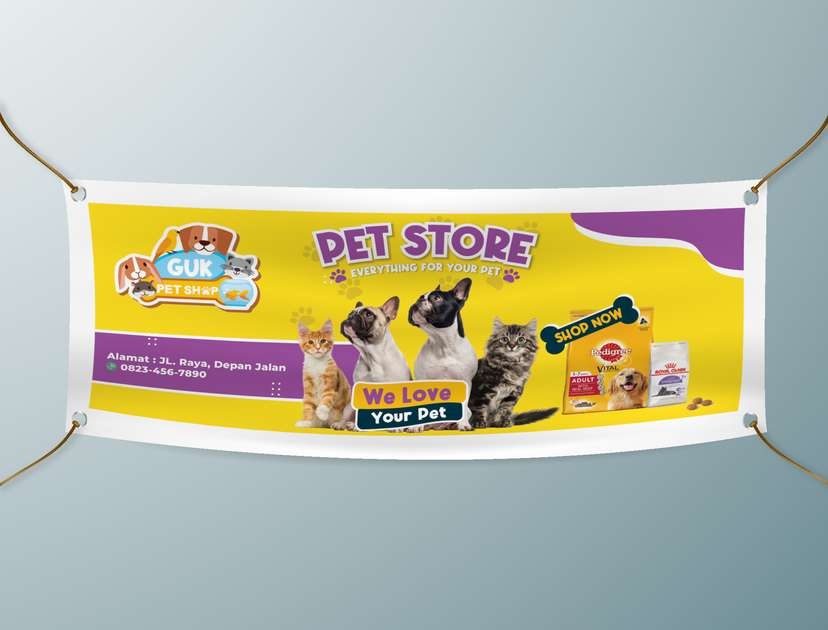 Banner GUK Pet Store – Everything for Your Pet - Image 1