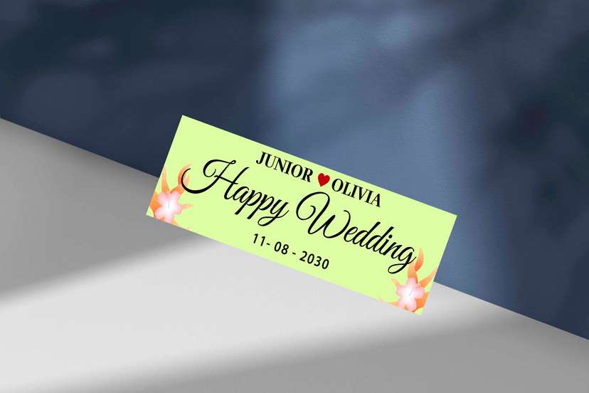 Wedding Plat Hijau Light - Image 1