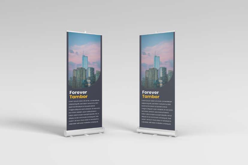 Urban Corporate Banner with Bold Typography - Image 1