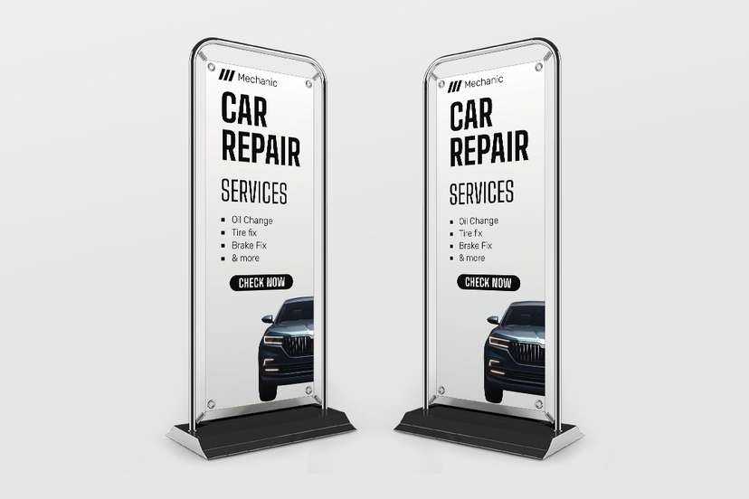 Banner Layanan Reparasi Mobil - Layanan Perbaikan Mobil - Image 1