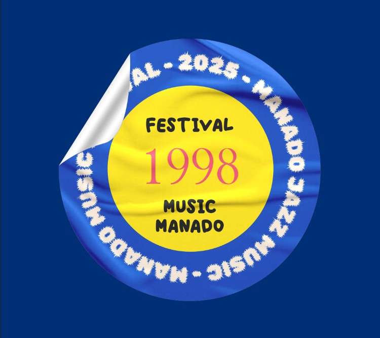 Design Circle with Bold Text and Music Festival Theme - Image 1