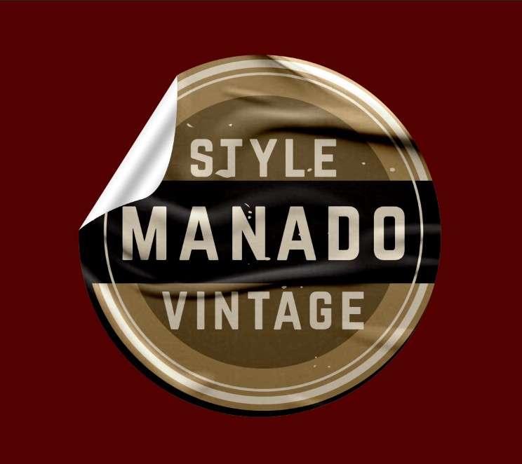 Stiker STYLE MANADO VINTAGE – Desain Retro Elegan - Image 1