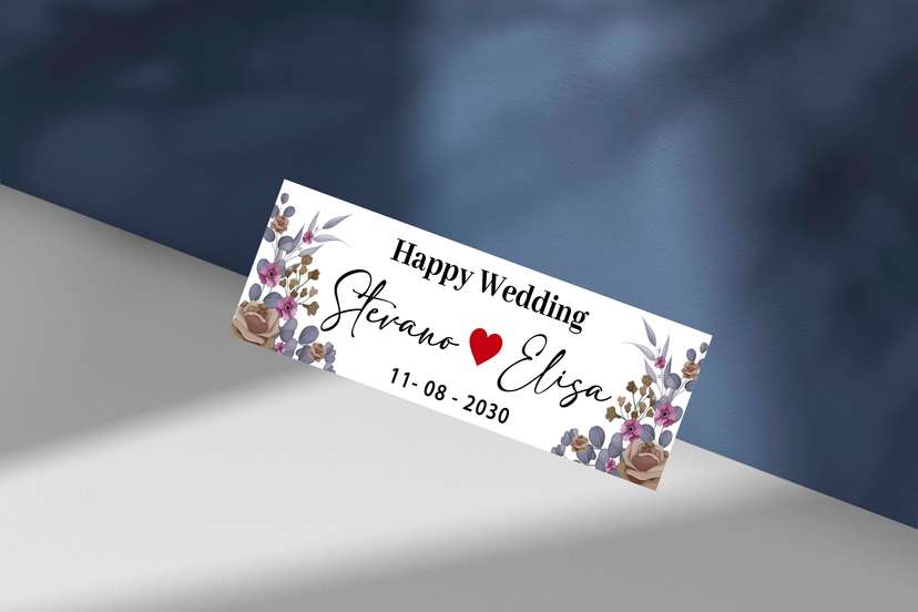 Wedding Plat Rustic Elegan dengan Nuansa Coklat dan Abu - Image 1