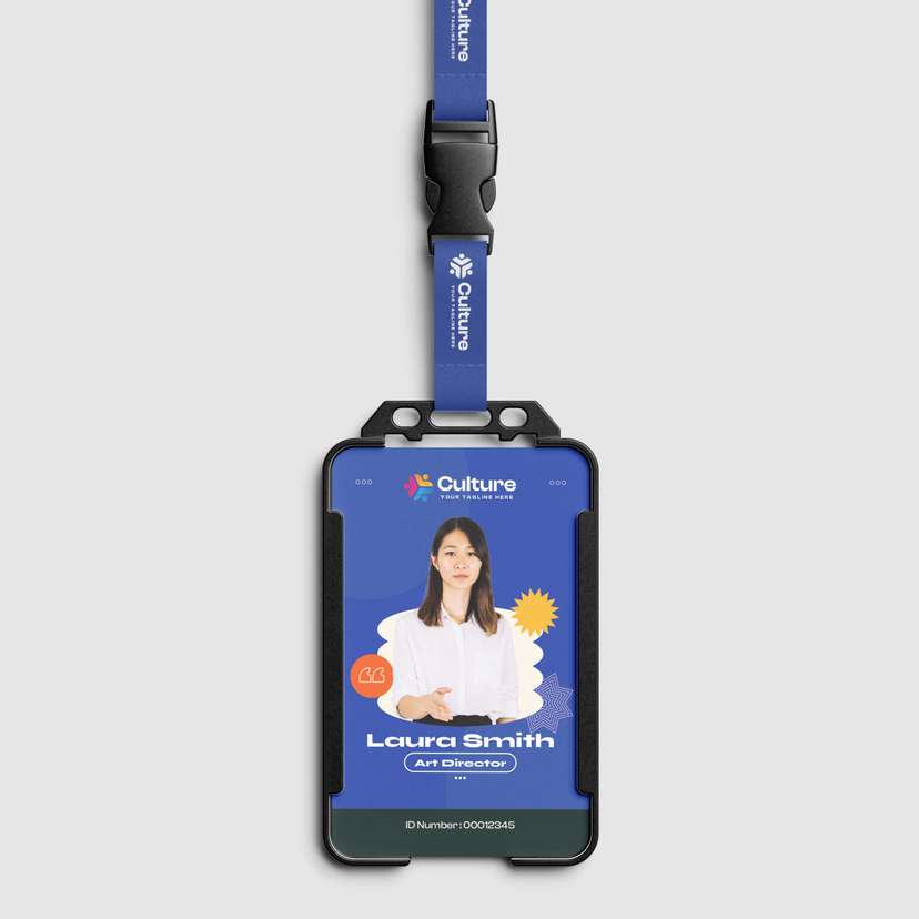 ID Card Culture Creative Desain Modern 003 🆔✨  - Image 2