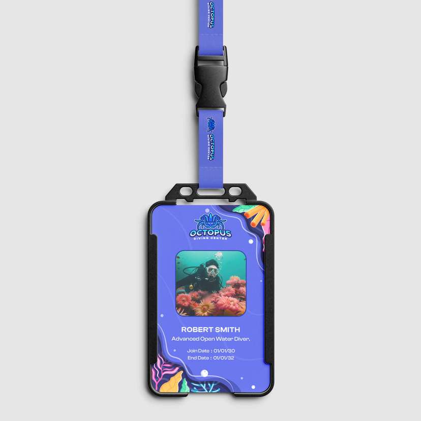ID Card Ocean Dive Series – Eksklusif untuk Petualang Laut 006 🌊 - Image 2