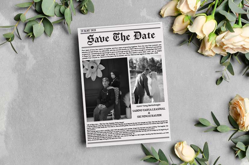 Undangan Save The Date - Image 1