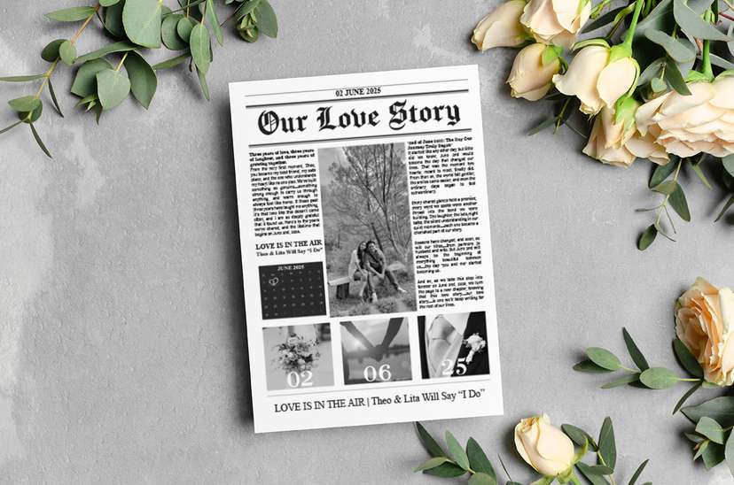 Undangan Our Love Story - Image 1