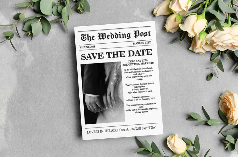 Undangan The Wedding Post - Image 1