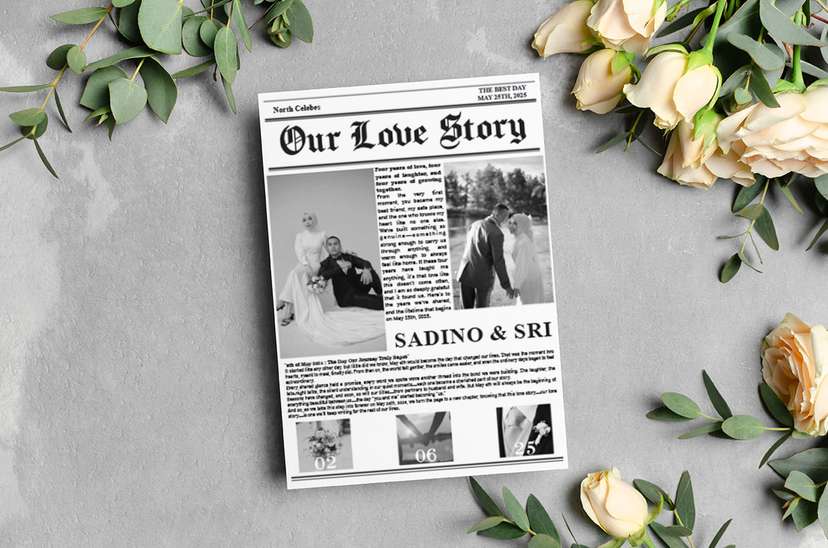 Undangan Our Love Story - Image 1