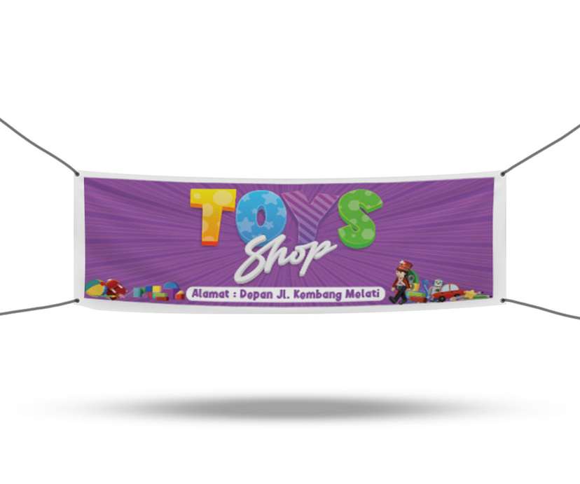 Banner Toys Shop – Tema Anak-anak Ceria - Image 1