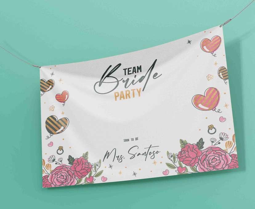 Baliho Bride Party Team Bride - Image 1