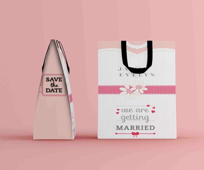 Paper Bag Wedding Elegant - Image 1