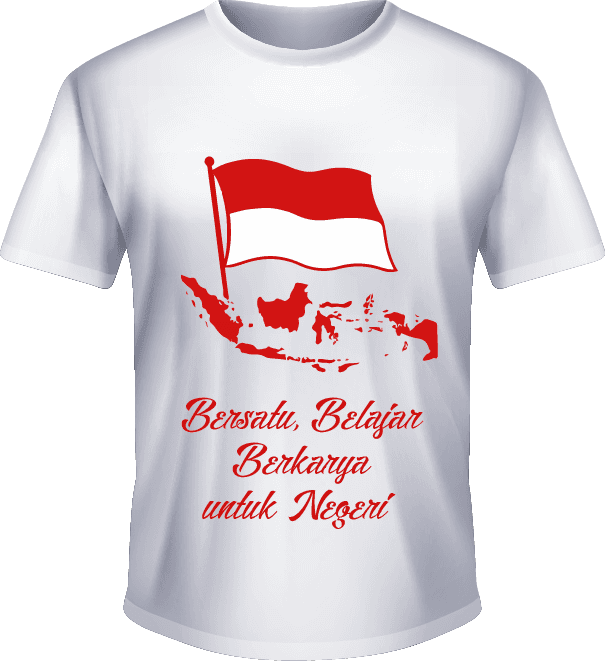 Kaos Nasionalis “Bersatu, Belajar, Berkarya untuk Negeri - Image 1