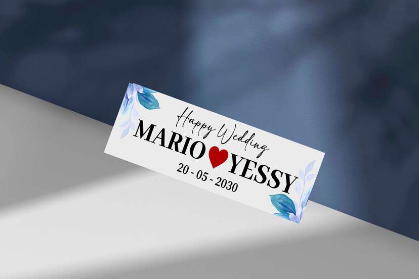 Wedding Plat Soft Cream Tulip Romance - Image 1