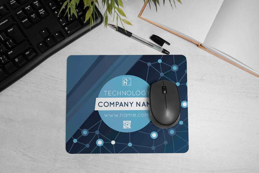 Mousepad Jaringan Digital untuk Perusahaan Teknologi Modern - Image 1