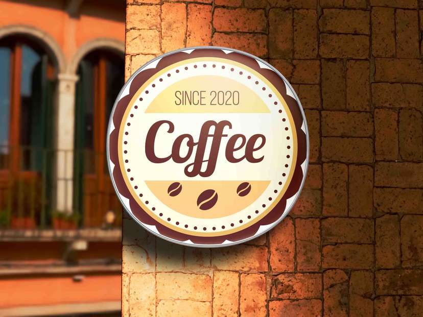 Neon Box Retro Coffee - Image 1