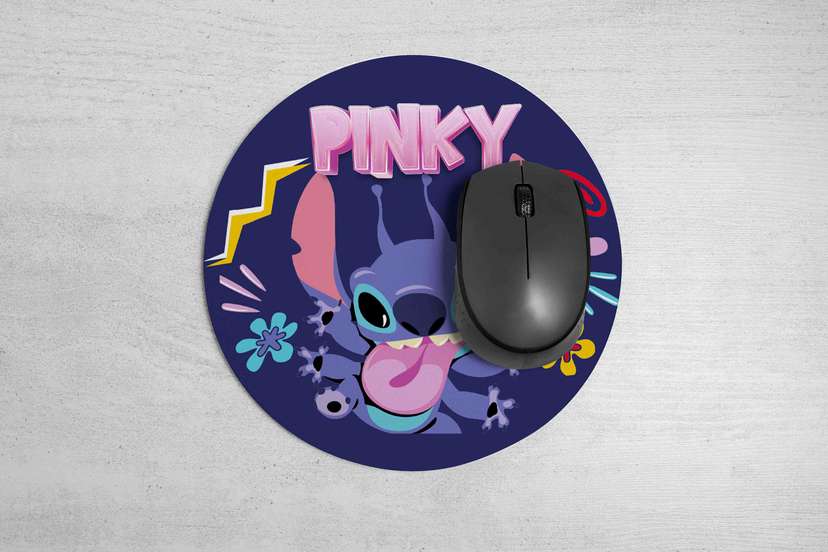Mousepad Karakter Pinky & Stitch - Image 1
