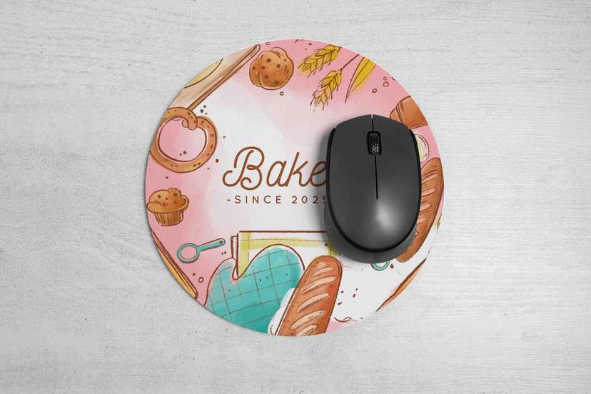 Mousepad Bakery Pink Pastel - Image 1