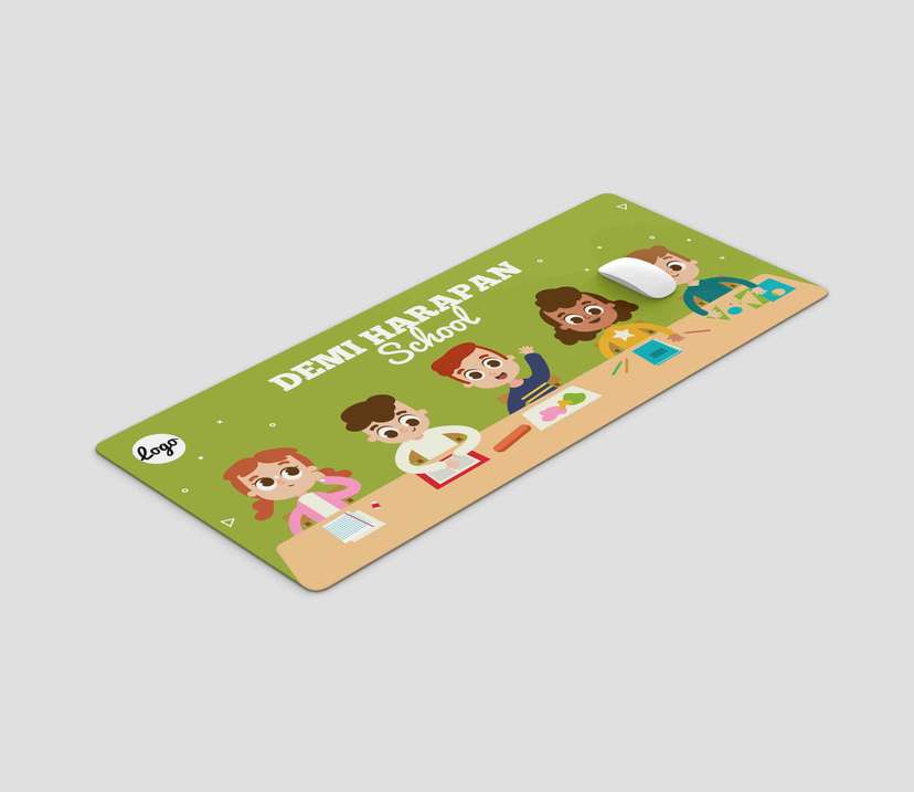 Mousepad Panjang Edukasi Anak - Image 1