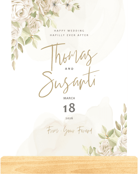 Dream LED Wedding Soft Floral - Image 1