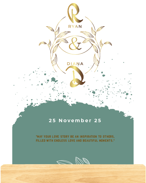 Desain Dream LED Pernikahan Elegan - Image 1