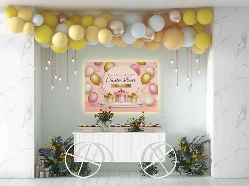 Baliho Ulang Tahun dengan Nuansa Elegan - Image 1