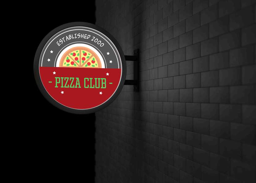 Neon Box Bulat Pizza Club - Image 1