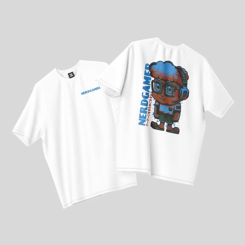 Kaos Streetwear - NERDGAMER - Image 1