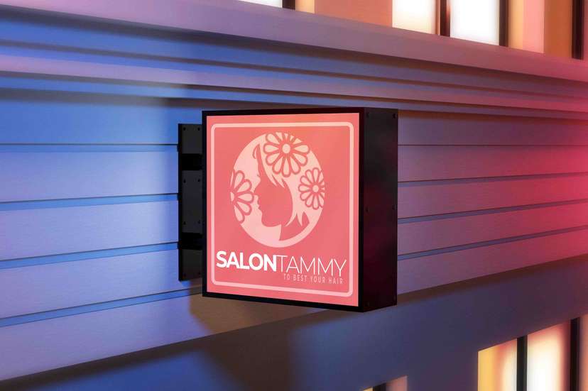 Neon Box Kotak Salon Tammy  - Image 1
