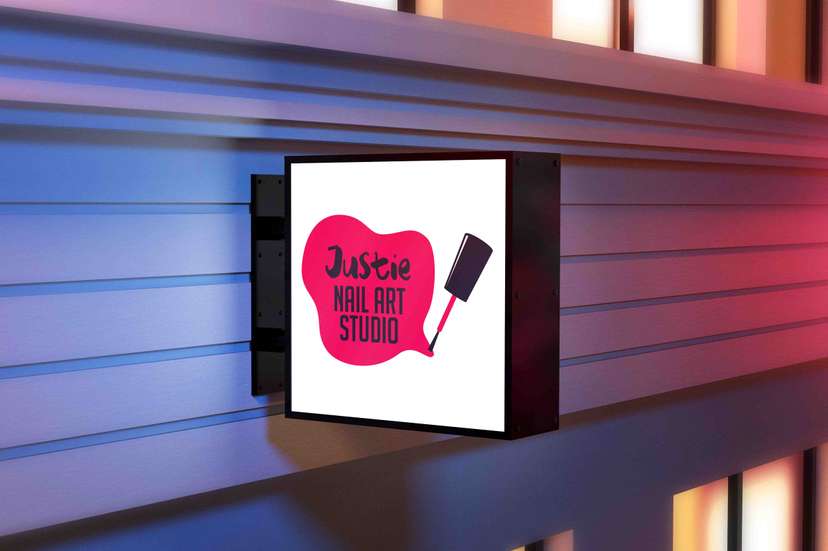 Neon Box Kotak Justie Nail Art Studio - Image 1