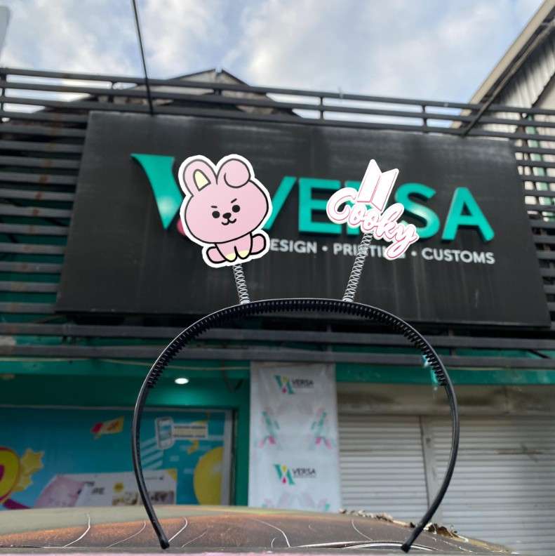 Bando Tuing-Tuing Cooky BTS Pink Bunny Kpop - Image 1