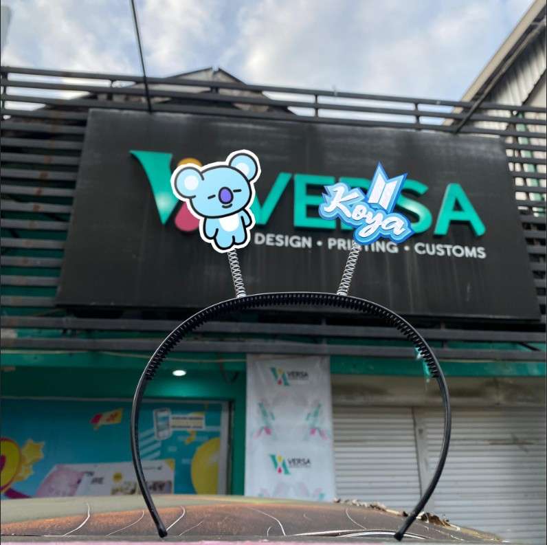 Bando Tuing-Tuing Koya BTS Koala Biru Kpop - Image 1