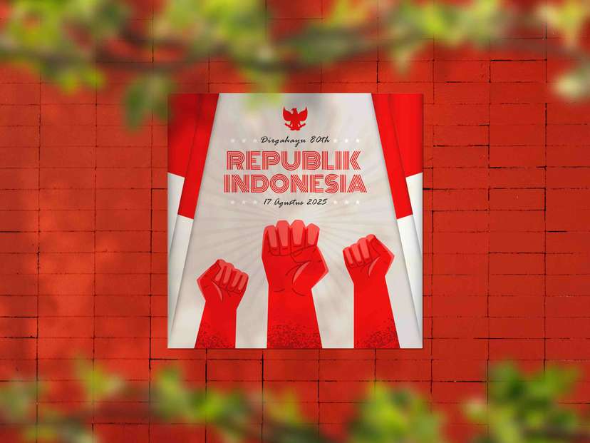 Baliho HUT RI Semangat Kemerdekaan - Image 1