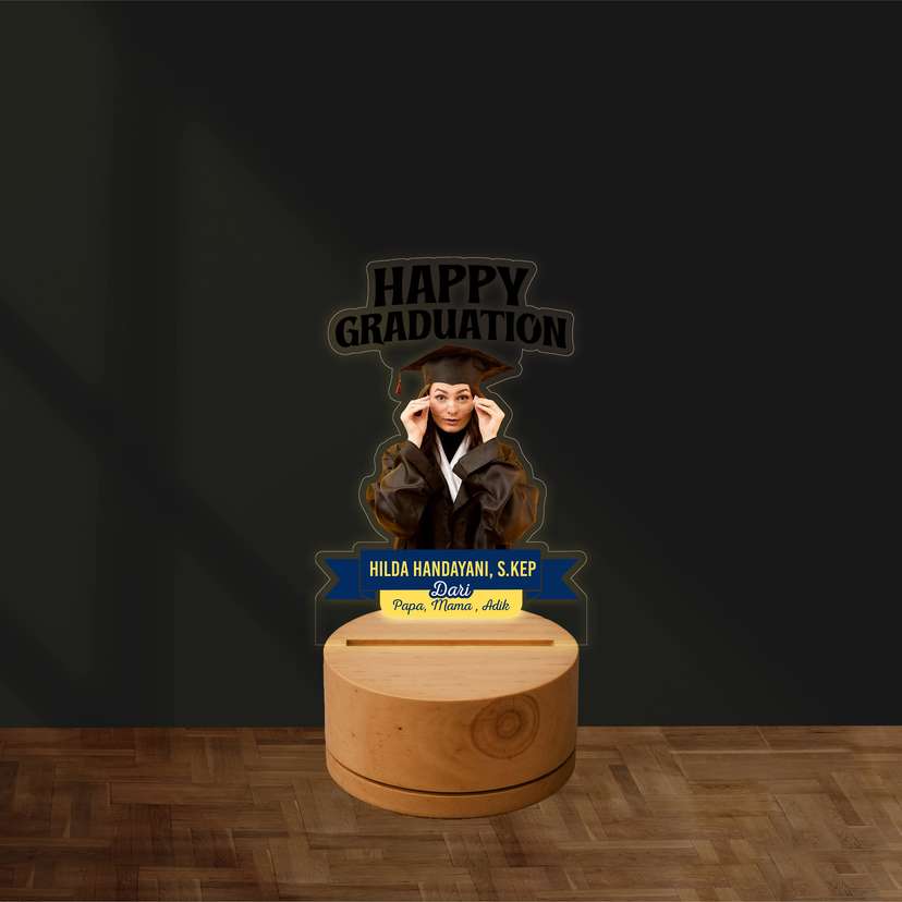 Dream LED Graduation Pakai Foto Simple - Image 1