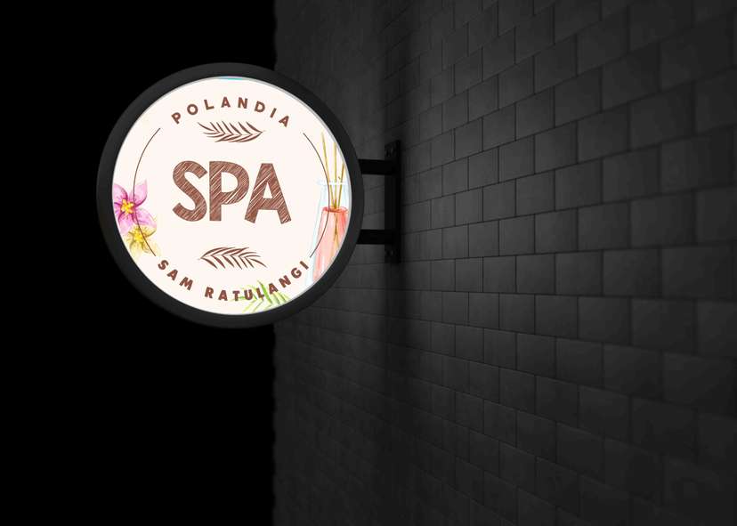 Neon Box Bulat Polandia Spa dengan Alamat - Image 1