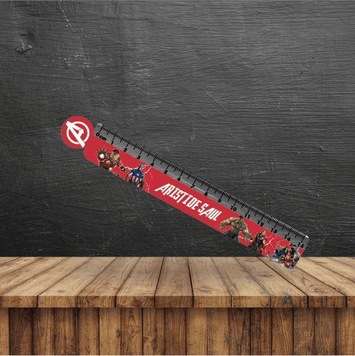 Penggaris Avengers Marvel Merah - Image 1